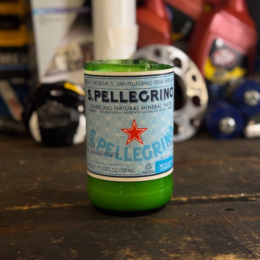 San Pellegrino candle