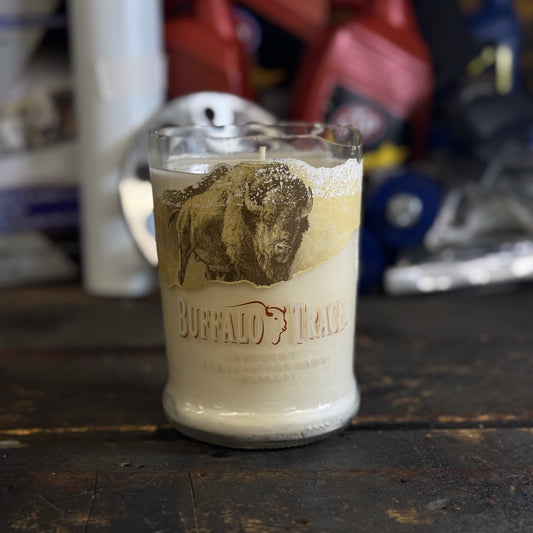 Buffalo Trace candle