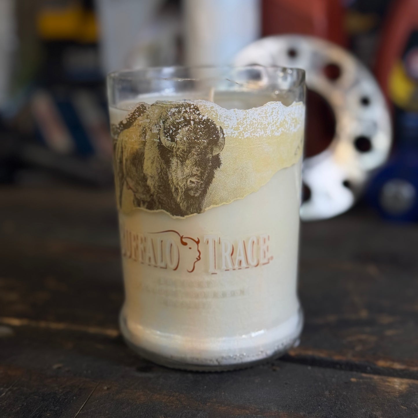 Buffalo Trace candle