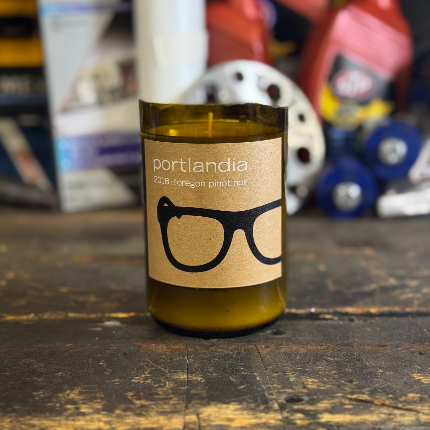 Portlandia candle